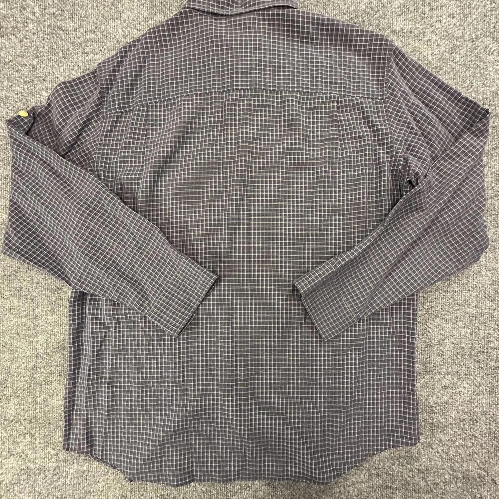 Woolrich Men's Large Button-Up Shirt Plaid Pattern #351 - Picture 4 of 8